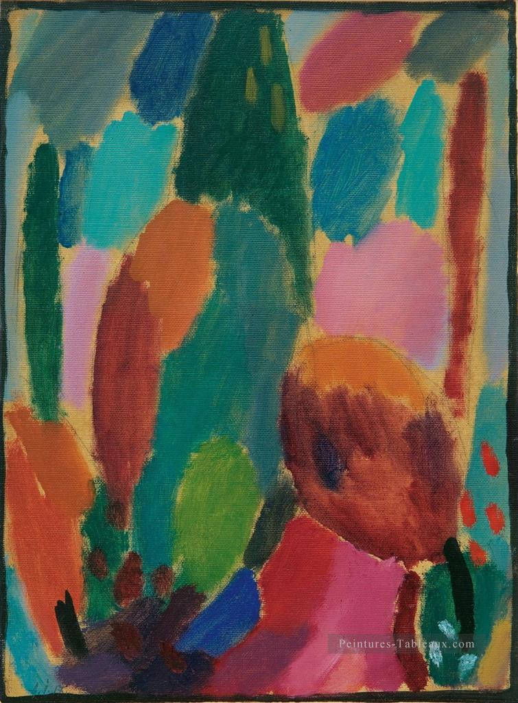 variation z rtlichkeiten 1917 Alexej von Jawlensky Expressionism Peintures à l'huile